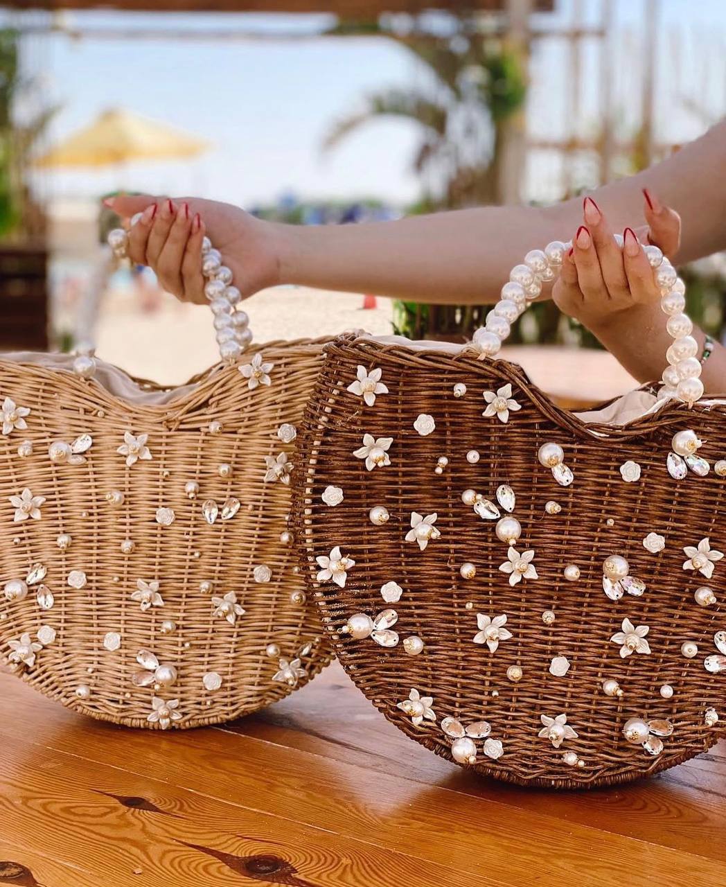 Dark Pearl Dandousha Bamboo Bag