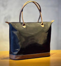 Black Waterproof Tote Bag