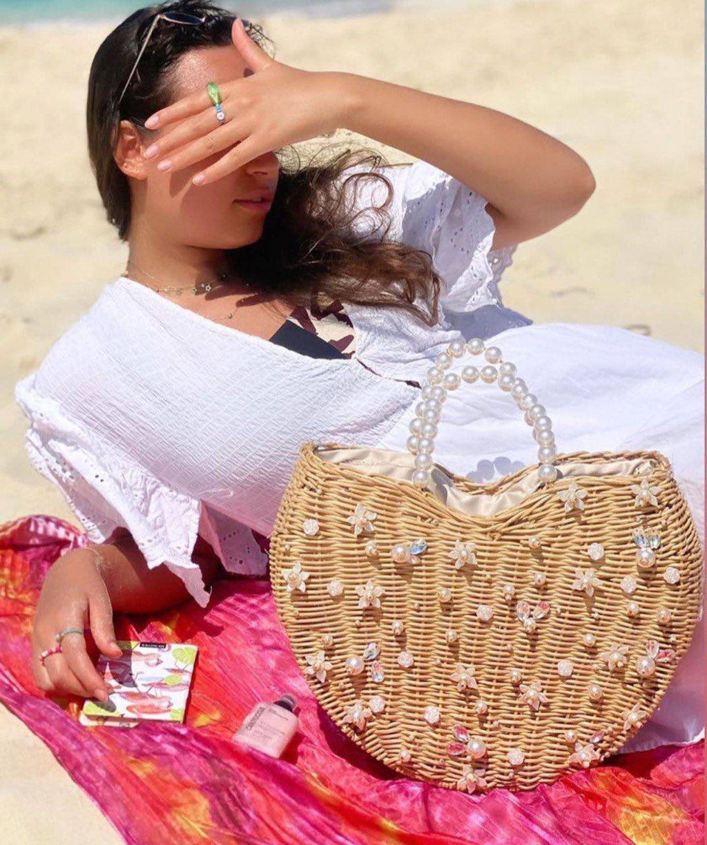 Light Pearl Dandousha Bamboo Bag